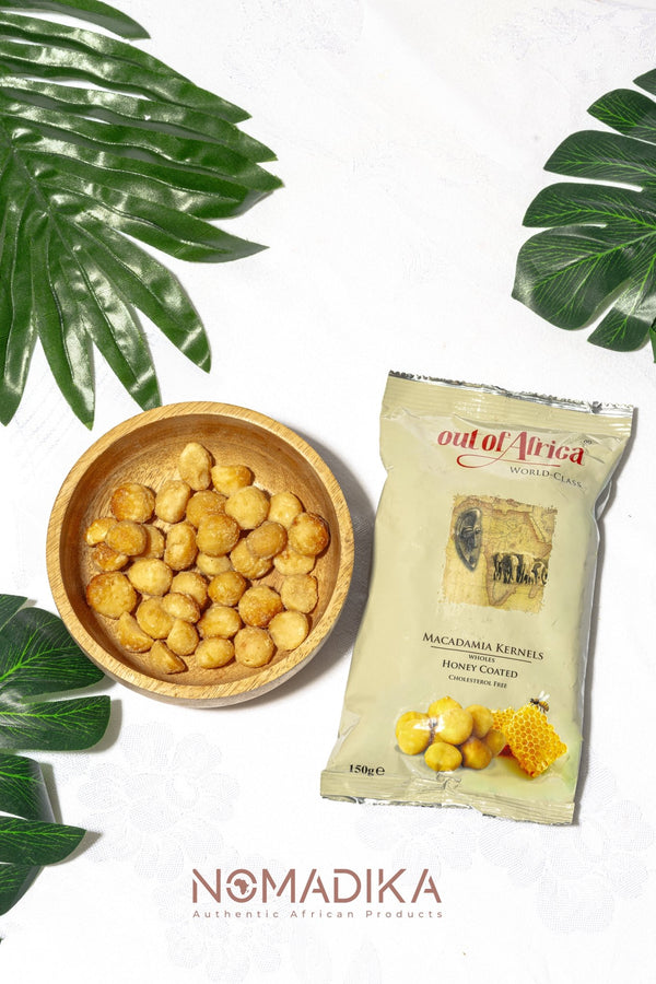 Macadamia Kernels Honey coated - Out Of Africa - 150g
