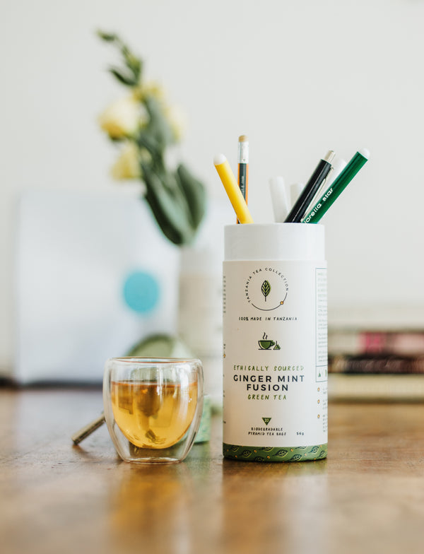 Herbal Tea with Lemongrass & Moringa - Kazi Yetu - 56g