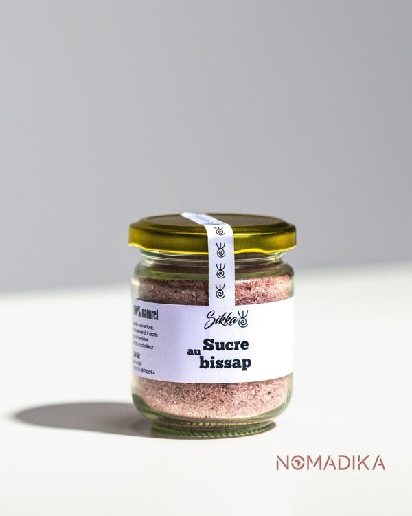 Hibiscus Sugar - Sikka - 250g - NOMADIKA