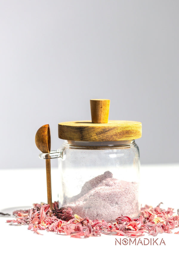 Hibiscus Sugar - Sikka - 250g - NOMADIKA