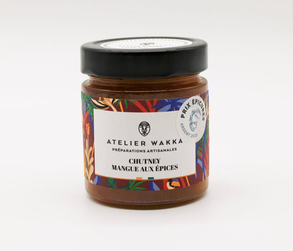 Mango and Spices Chutney - Atelier Wakka - 220g - NOMADIKA