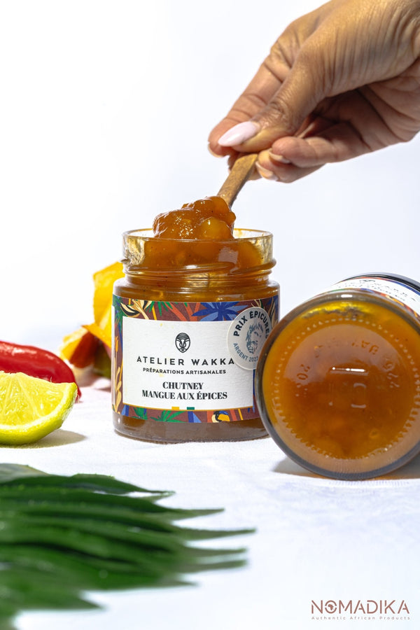 Mango and Spices Chutney - Atelier Wakka - 220g - NOMADIKA