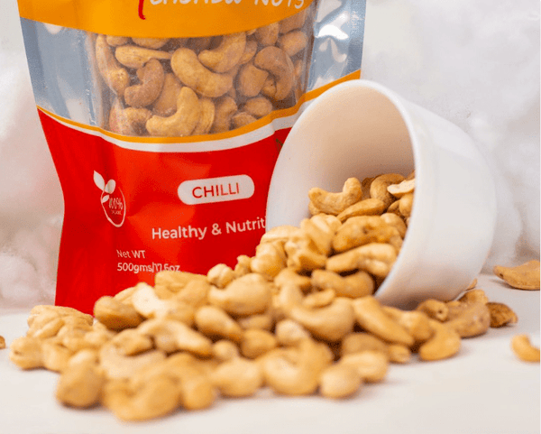 Spicy Chili cashews nuts - Munawar - 250g - NOMADIKA