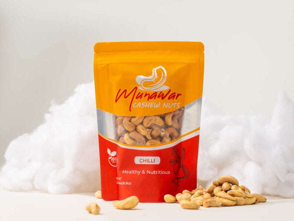 Spicy Chili cashews nuts - Munawar - 250g - NOMADIKA